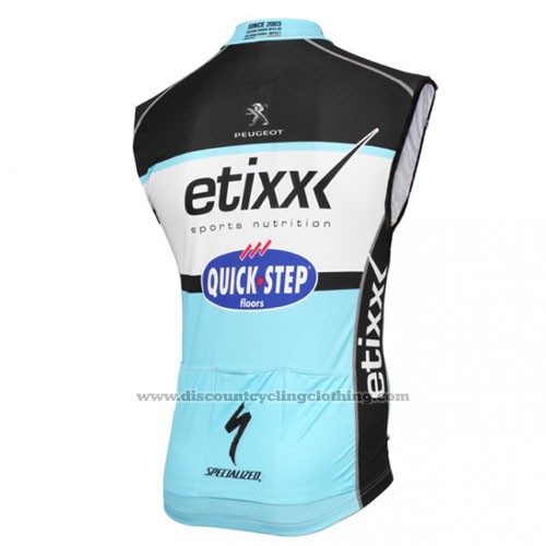 2016 Wind Vest Etixx Quick Step Black and Blue